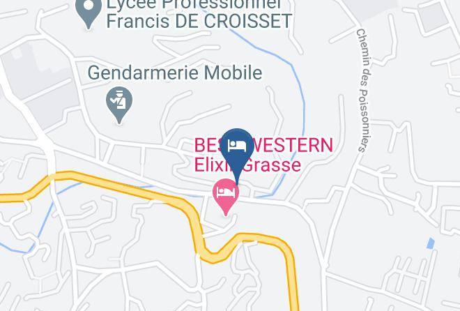 Les Micocouliers Map