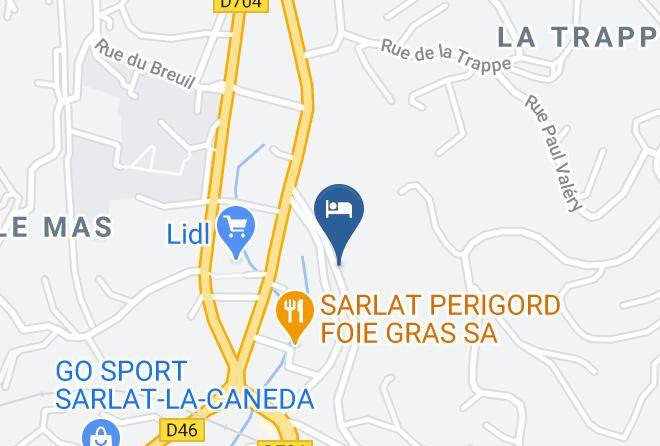 Dordogne - Les Nids De La Falaise Maps