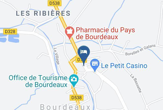 Drome - Les Nuitees Du Detour Maps