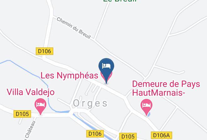 Haute Marne - Les Nympheas Maps
