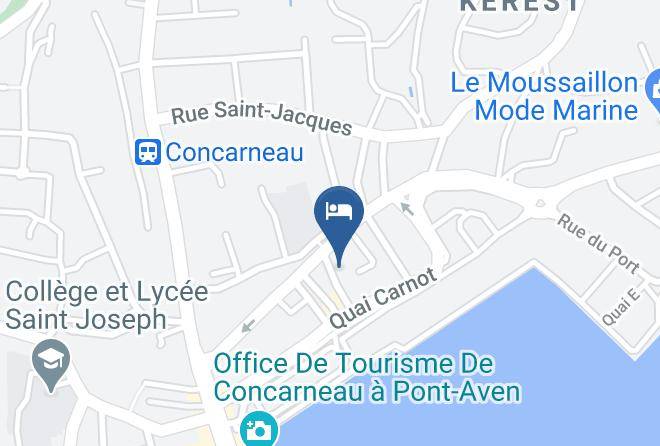 Finistere - Hotel Restaurant Les Oceanides Maps