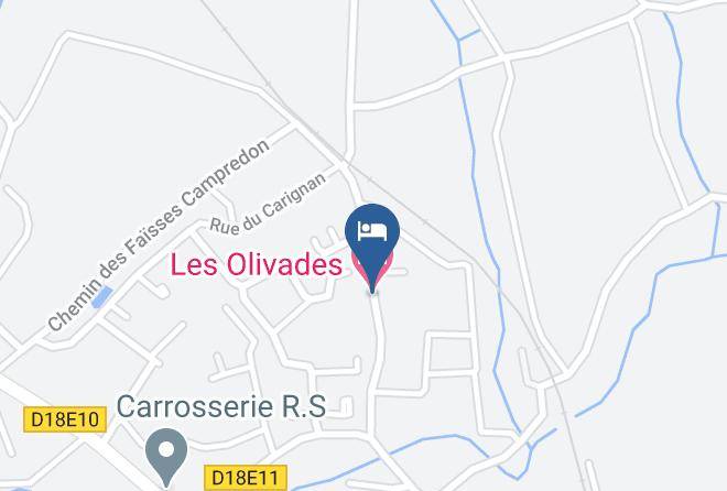 Herault - Les Olivades Maps