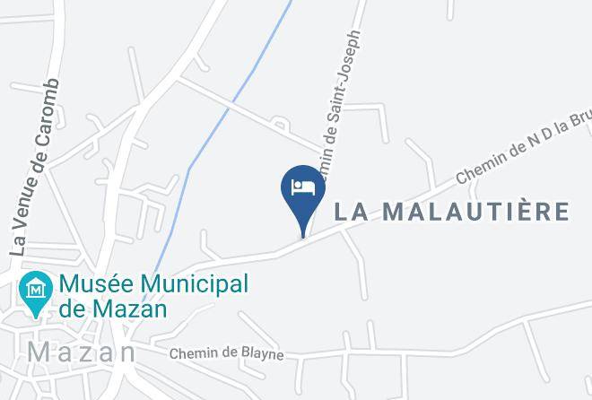 Vaucluse - Les Oliviers De Notre Dame Maps