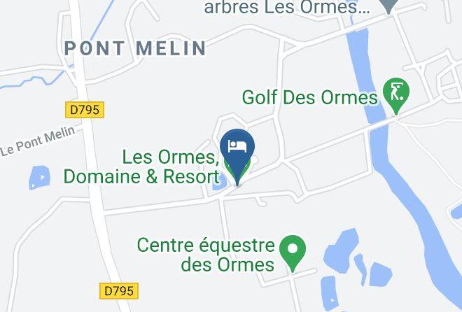 Ille Et Vilaine - Les Ormes Domaine & Resort Maps