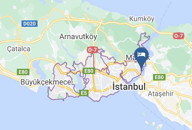 Besiktas - Hotel Les Ottomans Maps