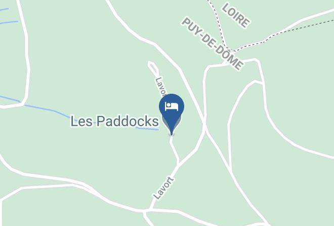 Puy De Dome - Les Paddocks Maps