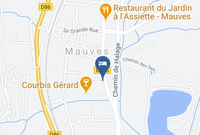 Ardeche - Les Palmiers De Mauves Maps
