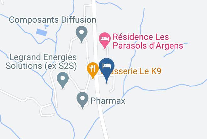 Var - Les Parasols D'argens Maps