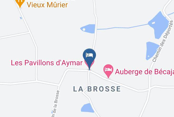 Les Pavillons D'aymar Map