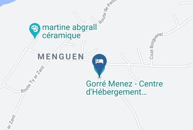 Finistere - Gorre Menez Centre D'hebergement Seminaires Et Receptions Maps