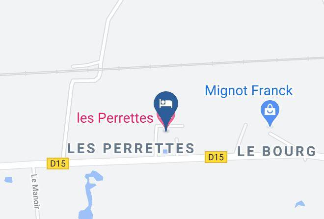 Les Perrettes Map