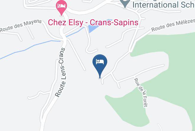 Les Petits Melezes Map