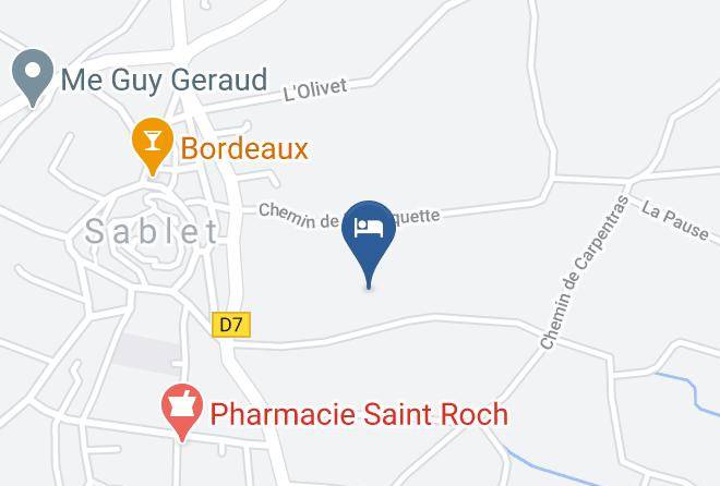 Vaucluse - Les Petits Sablet Maps