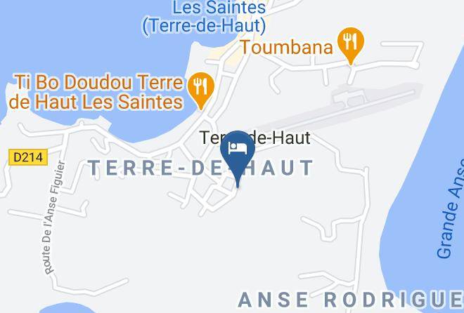 Terre De Haut - Les Petits Saints Maps
