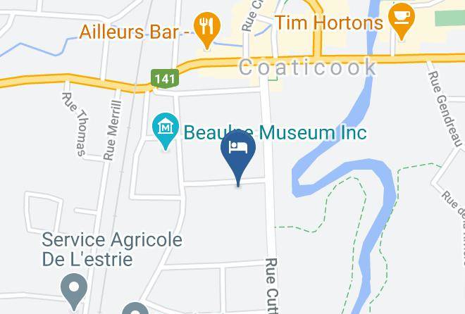 Coaticook Regional County Municipality - Les Petits Tresors B&b Maps
