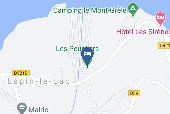 Les Peupliers Map