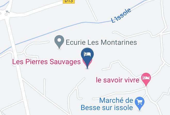 Var - Les Pierres Sauvages Maps