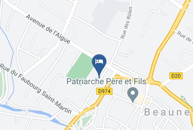 Les Planchottes Beaune Map