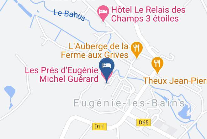 Landes - Les Pres D'eugenie Michel Guerard Maps