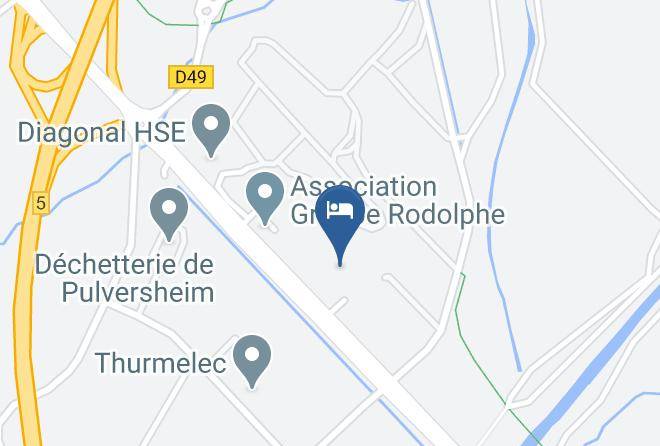 Haut Rhin - Les Puits Maps