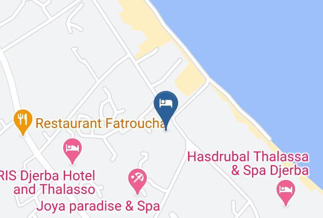 Djerba - Les Quatre Saisons Resort Maps