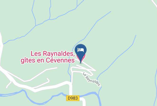 Lozere - Les Raynaldes Gites En Cevennes Maps