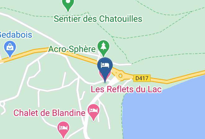 Vosges - Les Reflets Du Lac Maps