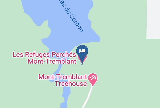 Les Laurentides Regional County Municipality - Les Refuges Perches Mont Tremblant Maps