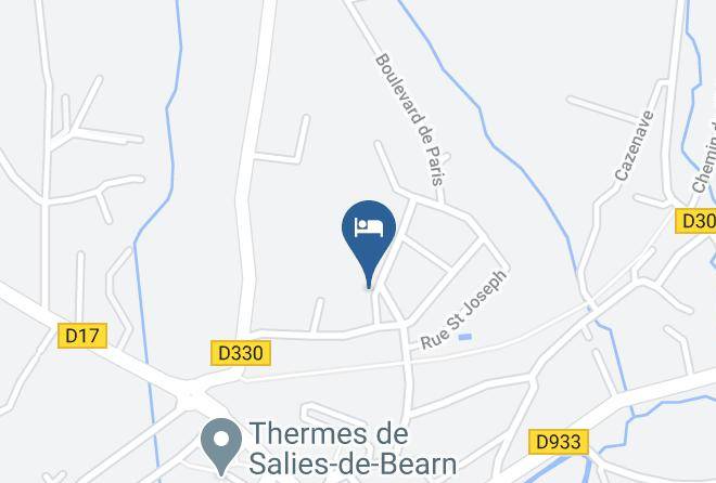 Pyrenees Atlantiques - Les Renards Chambres Dhotes Maps