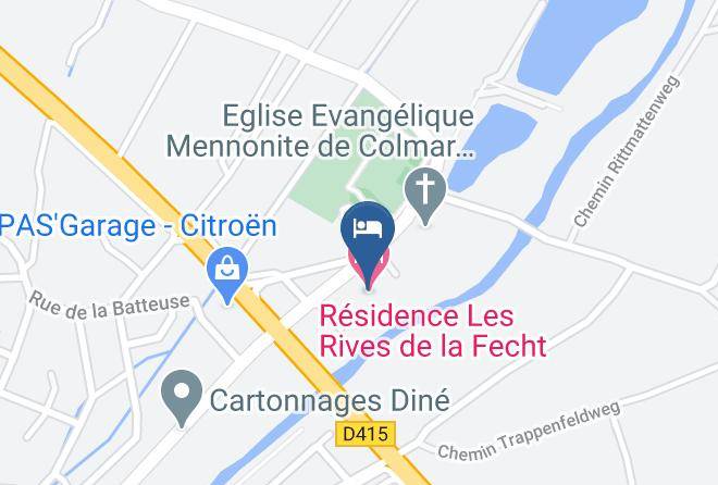Haut Rhin - Les Rives De La Fecht Maps