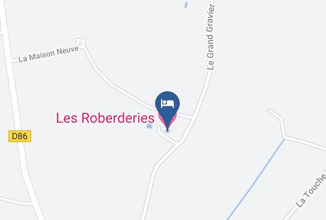 Maine Et Loire - Les Roberderies Maps