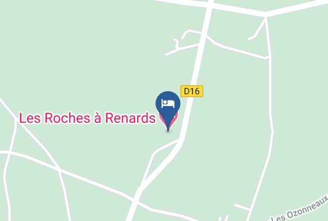 Indre Et Loire - Les Roches A Renards Maps
