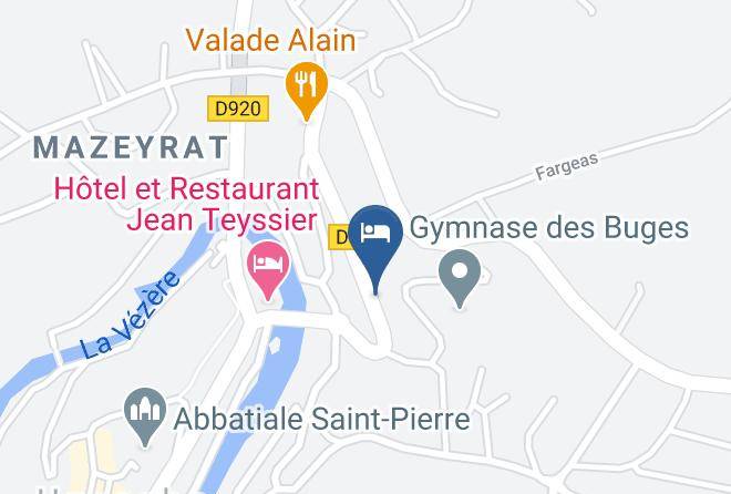 Les Roches Bleues Map