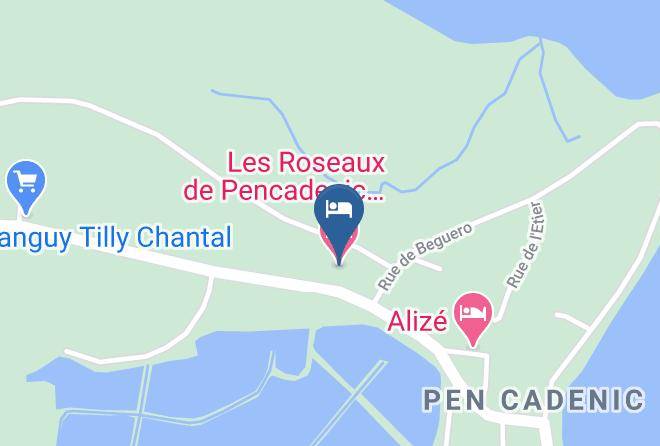 Morbihan - Les Roseaux De Pencadenic Chambres D'hotes Maps