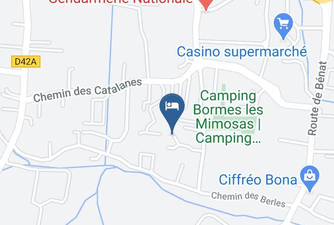 Var - Les Roselieres Maps