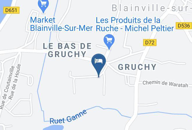 Manche - Les Roses Maison D'hotes Maps