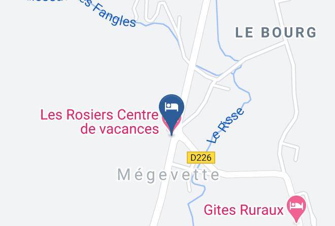 Haute Savoie - Les Rosiers Centre De Vacances Maps