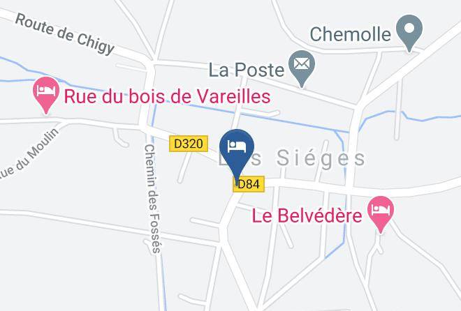 Yonne - Les Rosiers De Cels Maps