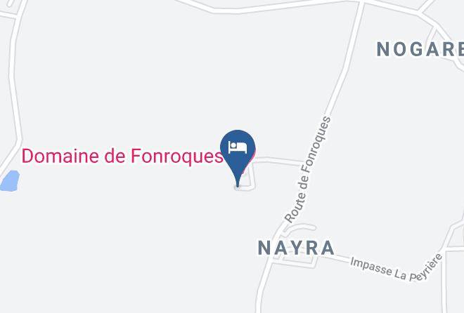 Dordogne - Les Roulottes De Fonroques Maps
