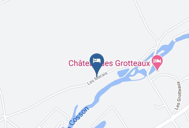 Loir Et Cher - Les Roulottes Maps