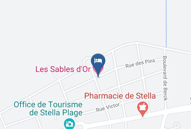 Pas De Calais - Les Sables D'or Maps