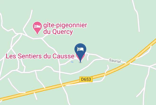 Les Sentiers Du Causse Map