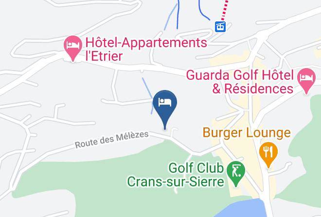 Sierre - Les Serandes Maps