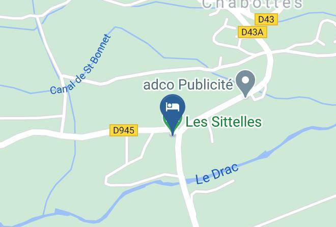 Hautes Alpes - Les Sittelles Maps