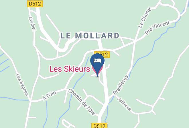 Isere - Les Skieurs Maps