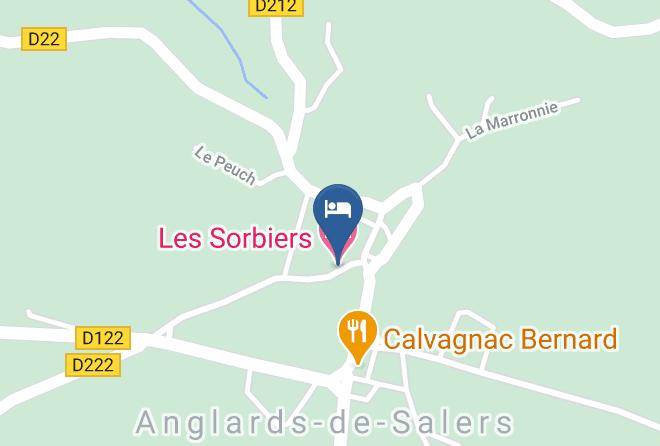 Cantal - Les Sorbiers Maps