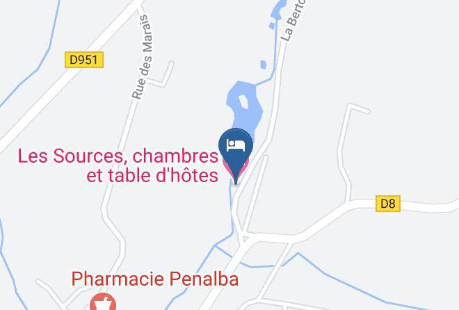 Ardennes - Les Sources Chambres Et Table D'hotes Maps