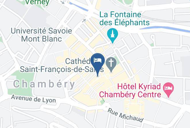 Savoie - Les Suites De L'hotel De Sautet Maps