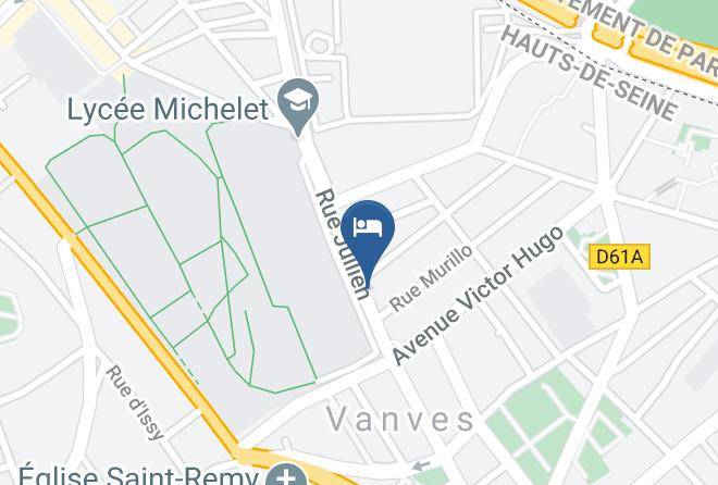 Hauts De Seine - Les Suites De Vanves Maps