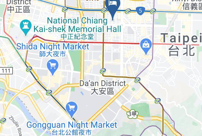 Da An District - Les Suites Hotel Maps